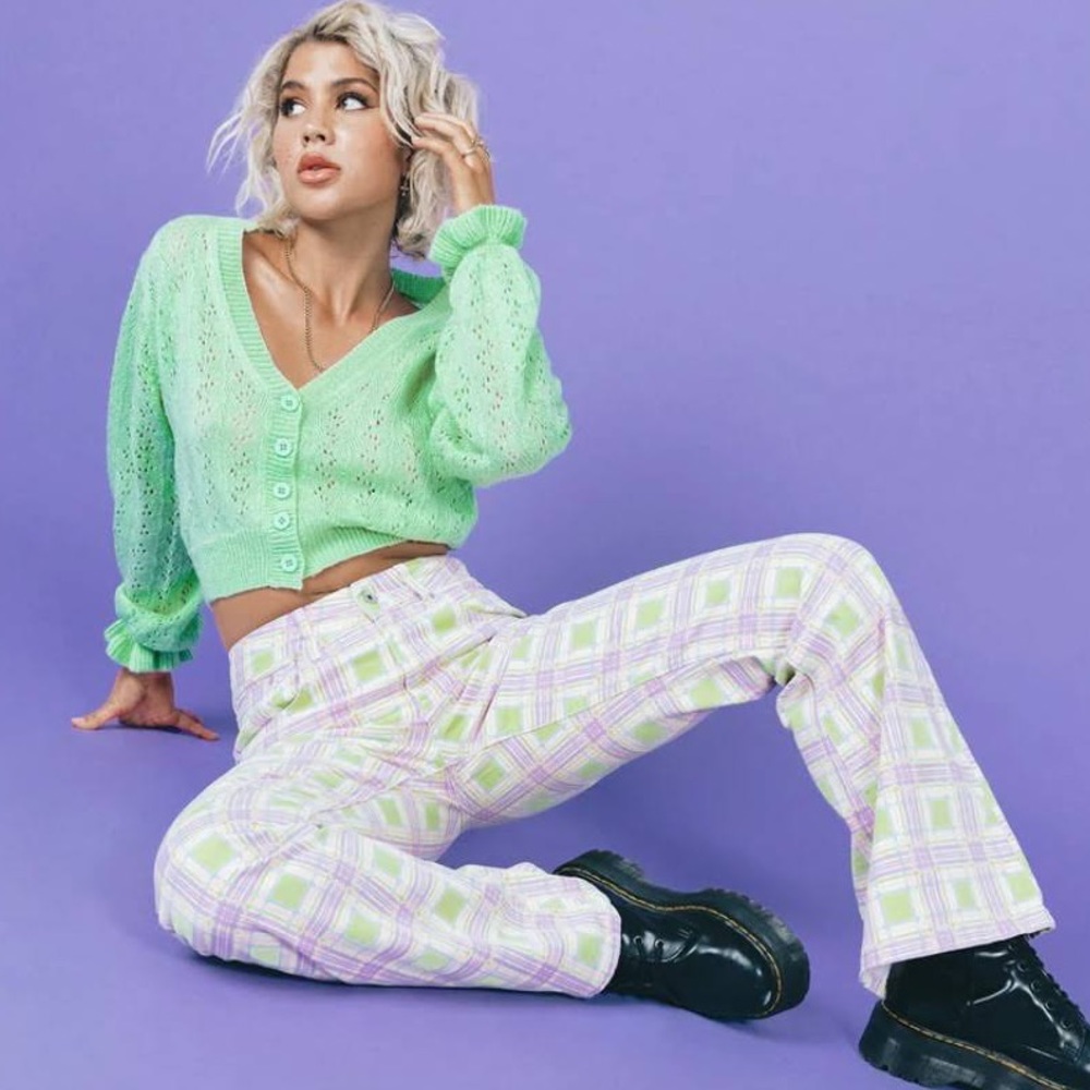 Ragged Priest Plaid Cargo Pants